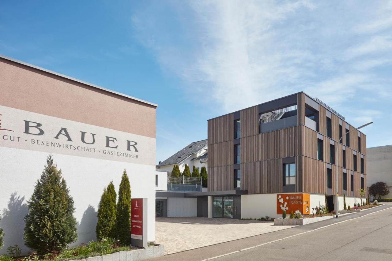 Gaestehaus Bauer - Schlafen Auf Dem Weingut Heilbronn Esterno foto